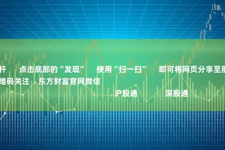 炒股使用杠杆 点击底部的“发现” 使用“扫一扫” 即可将网页分享至朋友圈 扫描二维码关注 东方财富官网微信 沪股通 深股通